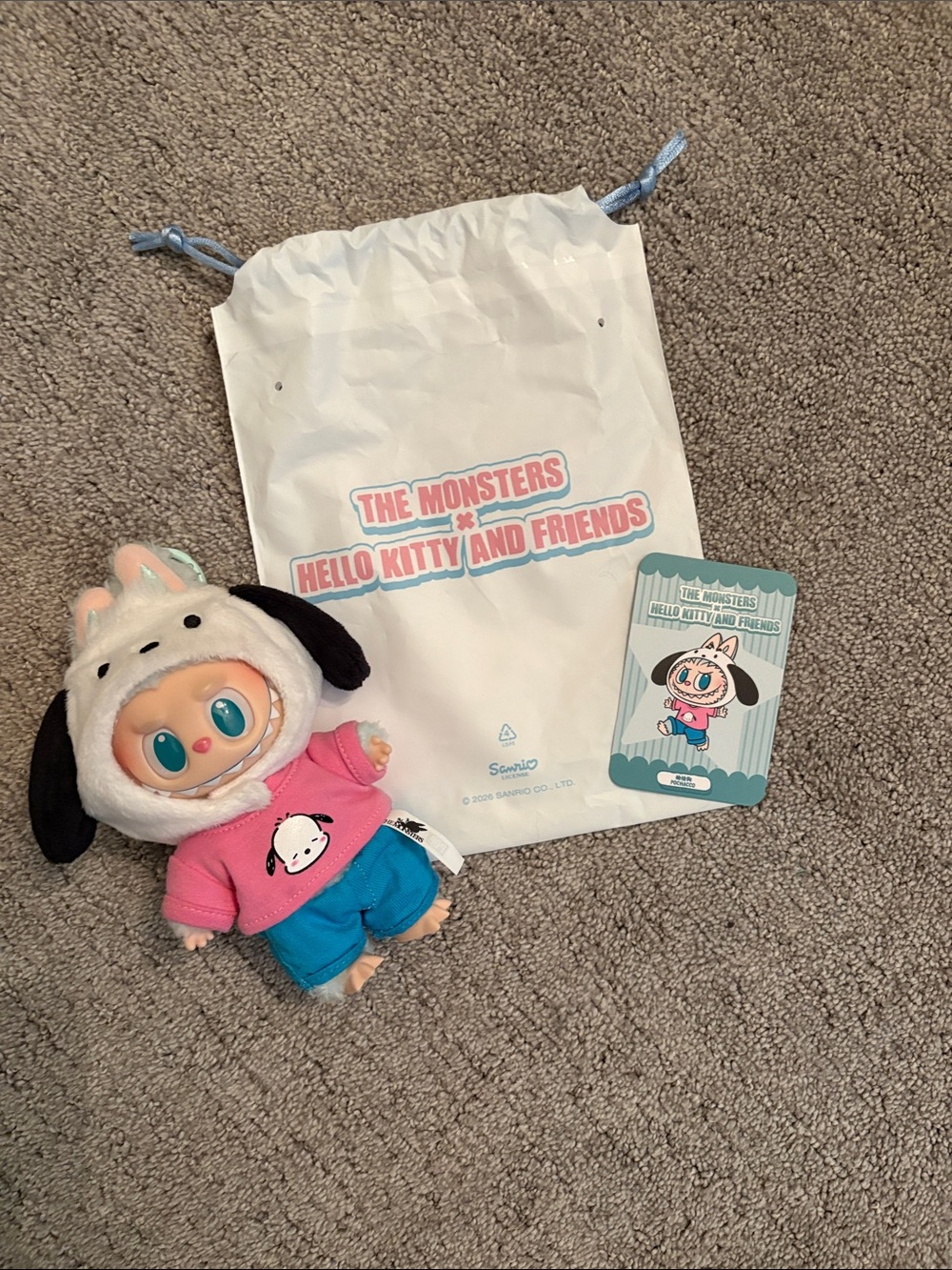 Authentic Hello Kitty Labubu Pochacco